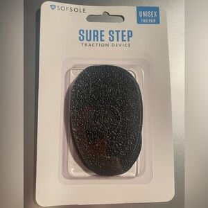 Black Traction Sole for Shoes, Self adhesive for bottom of shoes to improve grip